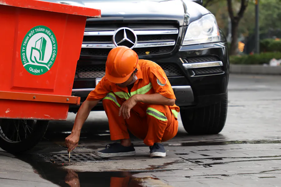 Drain unblocking service